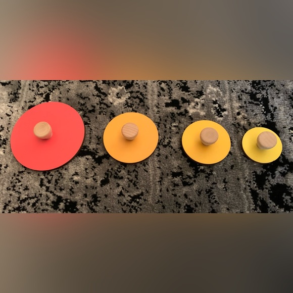 Lovevery Toys Lovevery Face Circle Of Friends Puzzle 4 Replacement